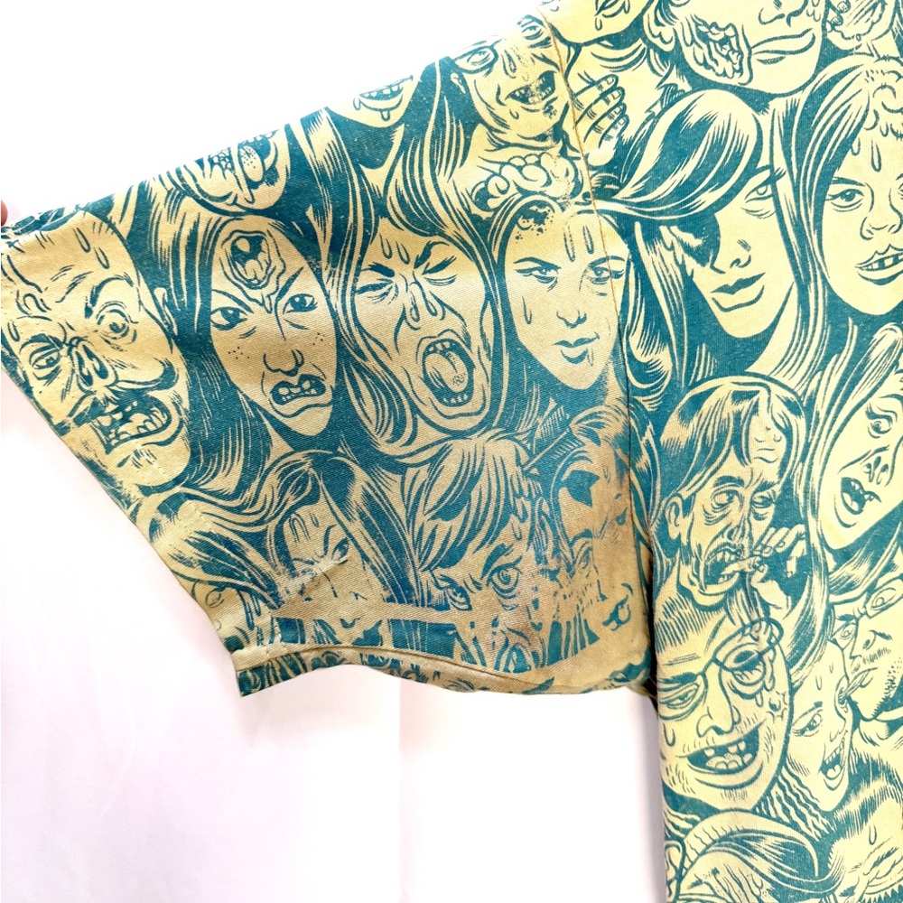 Threadless Graphic Tee, Comic Art Faces, Artist R… - image 5